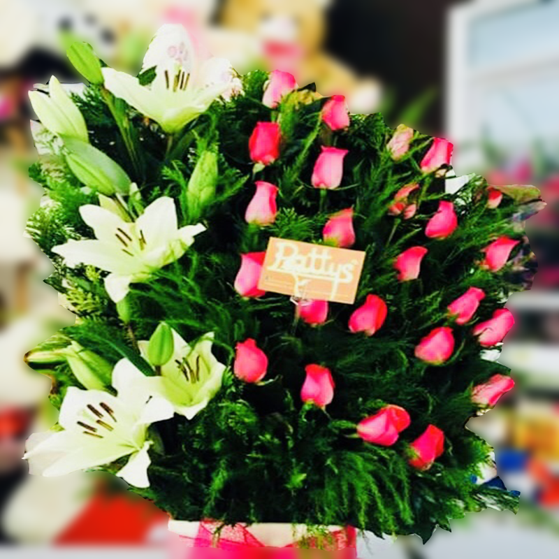 Tierna Felicitación - Pattys Flores y Regalos