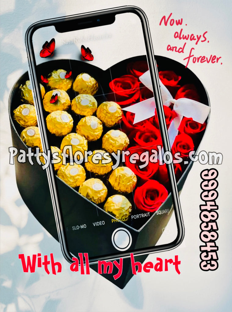 Hermoso y delicioso corazón