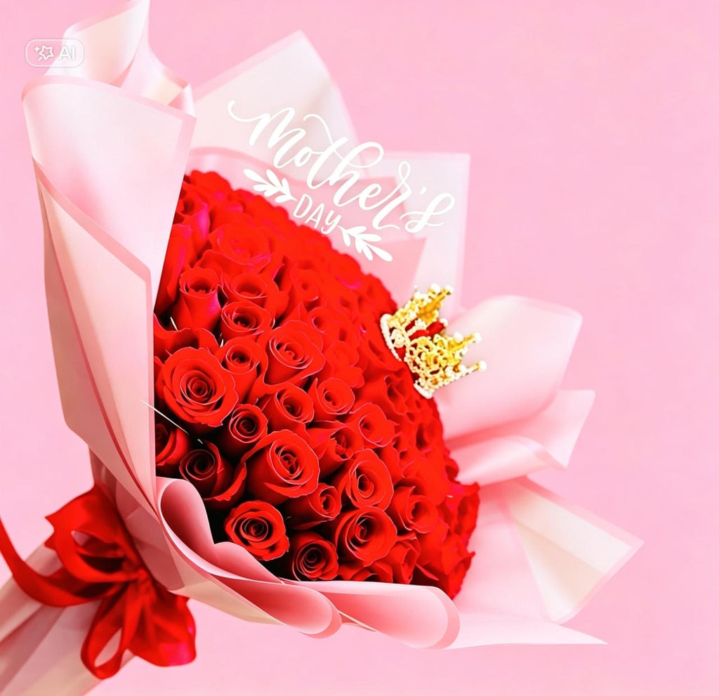 100 rosas para mi Reyna