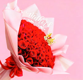 100 rosas para mi Reyna
