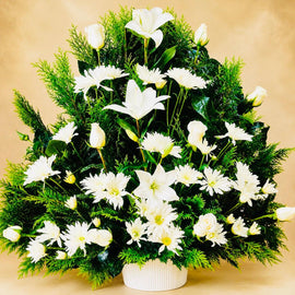 Arreglo condolencias clásico.