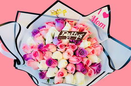 Tierno amor de 50  rosas