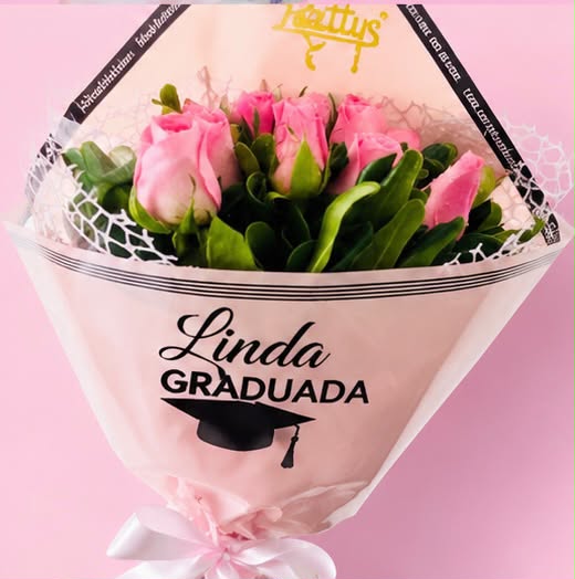 Ramo de 12 Rosas rosadas