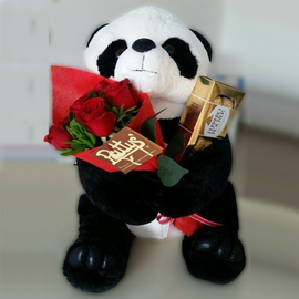 Mi tierno panda en paquete - Pattys Flores y Regalos