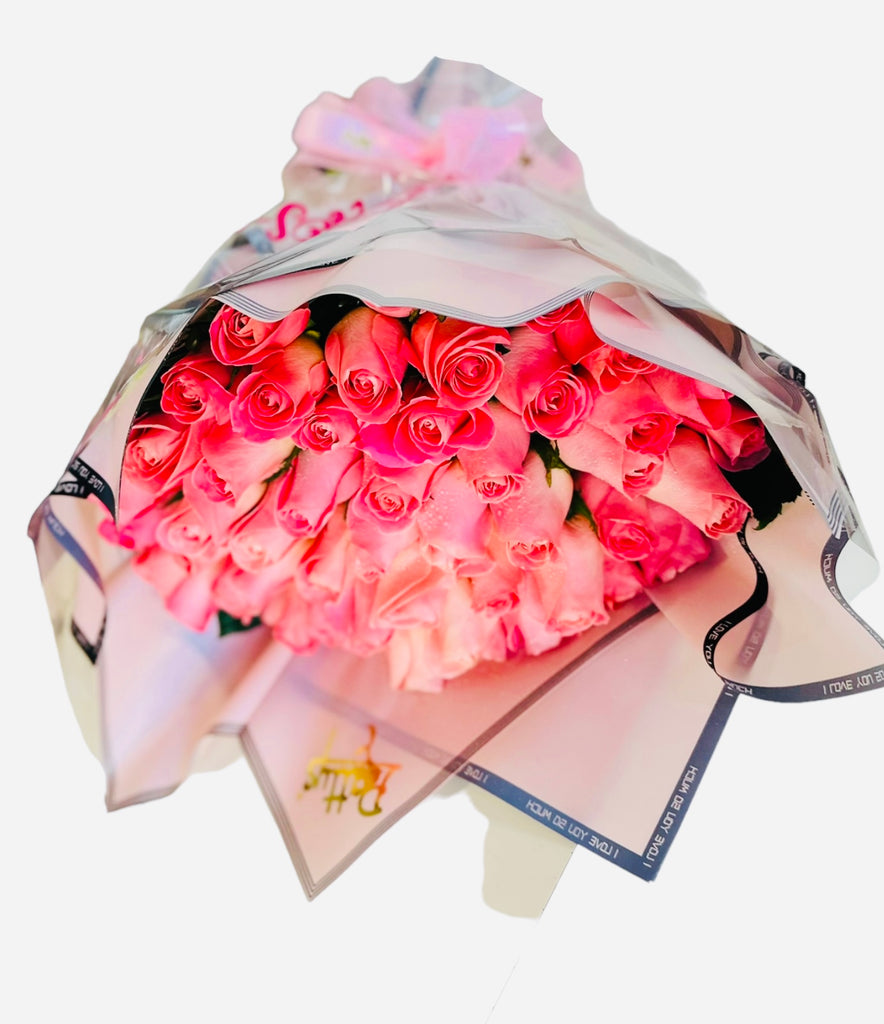 Romantico y elegante ramo